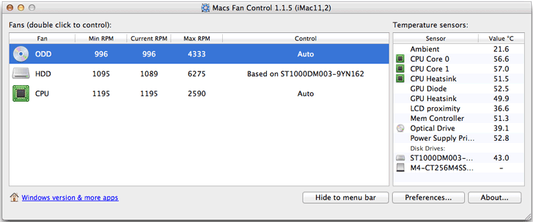 Fan Control Software Mac Mini